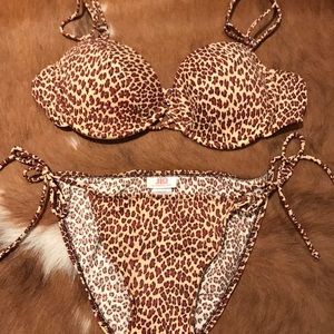 J Lo Leopard Bikini